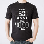 T-shirt Uomo Non ho 50 anni ma 40.99 + IVA-T-Shirt-Lol T-shirt