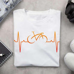 T-shirt Uomo Passione Ciclismo Cuore-T-shirt-Lol T-shirt