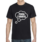 T-shirt Uomo Pensa è gratis-T-shirt-Lol T-shirt