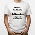 T-shirt Uomo Povero Gabbiano hai perduto la compagna-T-shirt-Lol T-shirt