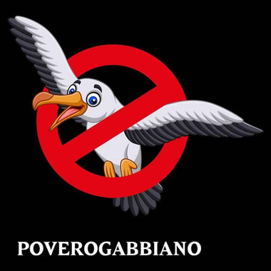 T-shirt Uomo Povero Gabbiano-T-shirt-Lol T-shirt