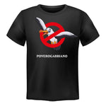 T-shirt Uomo Povero Gabbiano-T-shirt-Lol T-shirt
