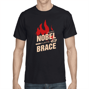 T-shirt Uomo Premio Nobel per la brace-T-shirt-Lol T-shirt