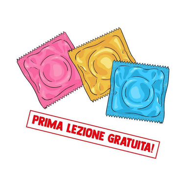T-shirt Uomo Preservativo, prima prova gratuita-T-shirt-Lol T-shirt