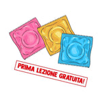 T-shirt Uomo Preservativo, prima prova gratuita-T-shirt-Lol T-shirt