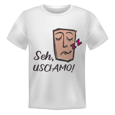T-shirt Uomo Seh Usciamo-T-shirt-Lol T-shirt