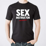 T-shirt Uomo Sex Instructor prima lezione gratuita-T-shirt-Lol T-shirt
