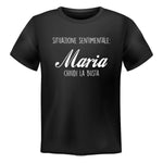 T-shirt Uomo Situazione sentimentale: Maria chiudi la busta-T-shirt-Lol T-shirt