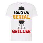 T-shirt Uomo Sono un serial griller-T-shirt-Lol T-shirt