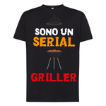 T-shirt Uomo Sono un serial griller-T-shirt-Lol T-shirt