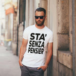 T-shirt Uomo Sta’ senza pensier-T-shirt-Lol T-shirt