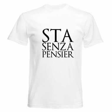 T-shirt Uomo Sta senza pensier-T-shirt-Lol T-shirt